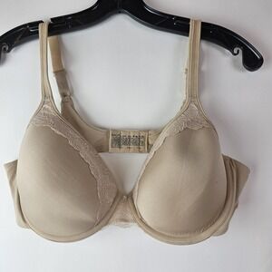 Bali 3L97 1-Smooth-U Ultra-Light Lace With Lift Beige‎ nude bra DF3L97 size 40B